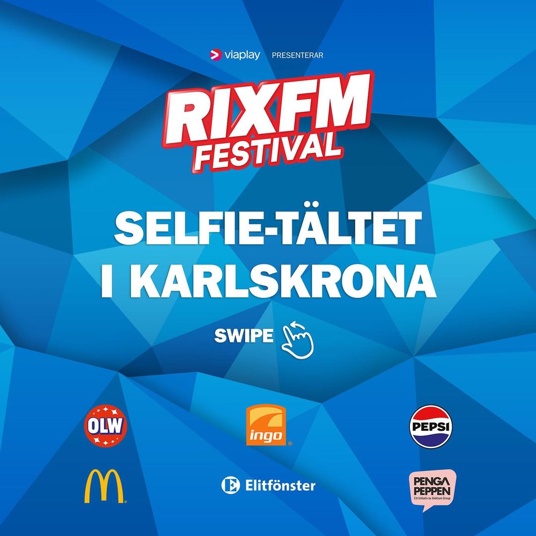 RIX FM FESTIVAL: Selfie-Tältet